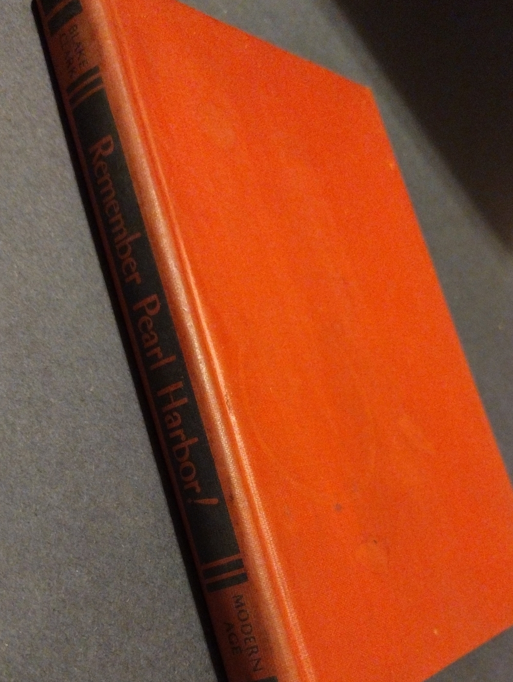 "Remember Pearl Harbor" By Blake Clark 1st Edition By Modern Age In 1942